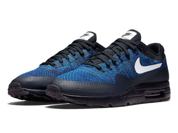 Nike Air Max 87 синие с черным (40-45)