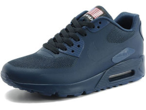 Nike Air Max 90 Hyperfuse темно-синие