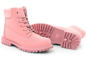Ботинки Timberland Classic Pink розовые с мехом 35-40