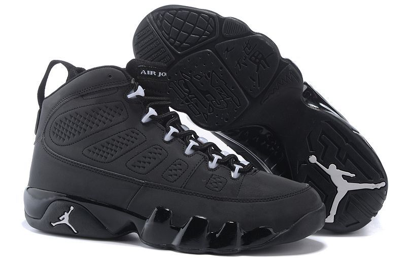 Nike Air Jordan 9 Retro черные (40-44 