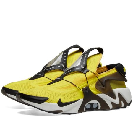 Nike Adapt Huarache желтые с черным мужские (40-44)